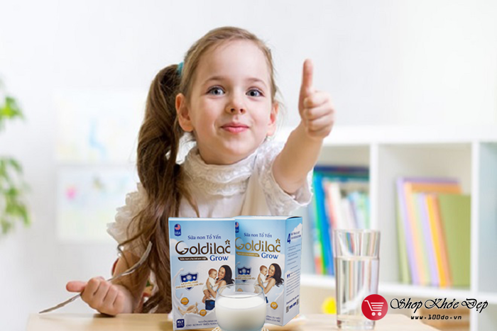 REVIEW sữa non Goldilac Grow có tốt không? Sữa non tổ yến Goldilac Grow mua ở đâu, giá bao nhiêu tiền